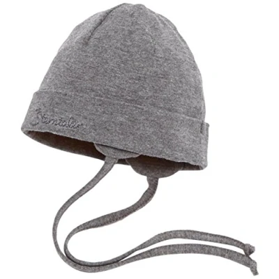 Obrázek Sterntaler Unisex Baby Beanie čepice, Šedá (šedá 574)