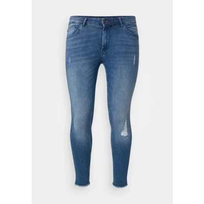 Obrázek ONLY Carmakoma Carwilly Skinny džíny, Ženy, Velikost: 44, Medium blue denim