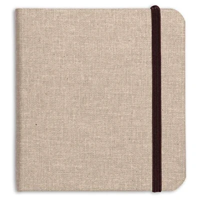 Obrázek Clairefontaine 96102C Goldline Reisealbum (Umschlag aus Naturleinen, 15 x cm, 32 Blatt, 180 g, für Multitechnik geeignet, ideal Ihre Reise, praktisch und robust) beige