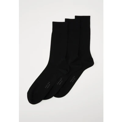 Obrázek Falke Family 3PACK Everyday Casual Ponožky, Muži, Velikost: 39 42, Black