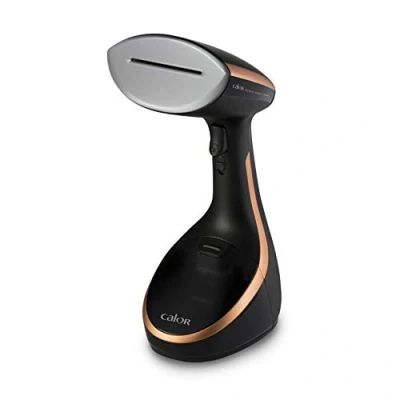 Obrázek Calor DT9100C0 Défroisseur vapeur à Main Avec Planche Vertical Access Steam Care Dampfglätter mit vertikalem Steamerbrett, 1600, Aluminium, Schwarz/Kupfer