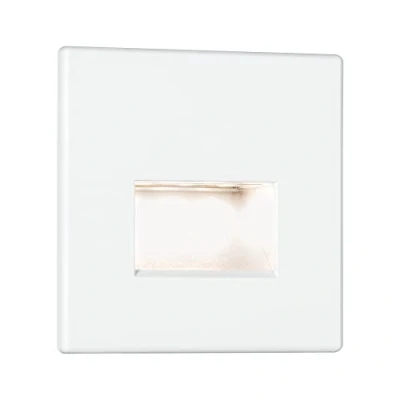 Obrázek Paulmann 93093 LED vestavné svítidlo nástěnné Edge Quadro sada 80 x 5 mm 50 lm 230 V hranaté vč. 1x1,2 wattů bílé matné plast 2700 K