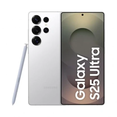 Obrázek Samsung Smartphone Galaxy S25 Ultra AI s AI, bez smlouvy, mobilní telefon Android, 12 GB RAM, paměť 512 GB, 200MP kamera, bílý titanový filtr