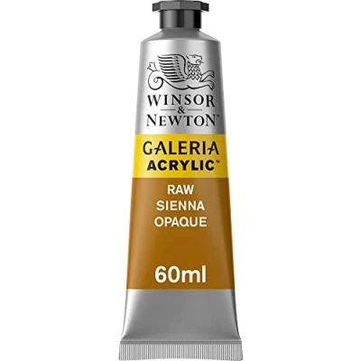 Obrázek Winsor &amp; Newton 2120553 Galeria akrylová barva, vysoká pigmentace, stálá na světle, konzistence, 60 ml tuba Siena vypalovaný neprůhledný