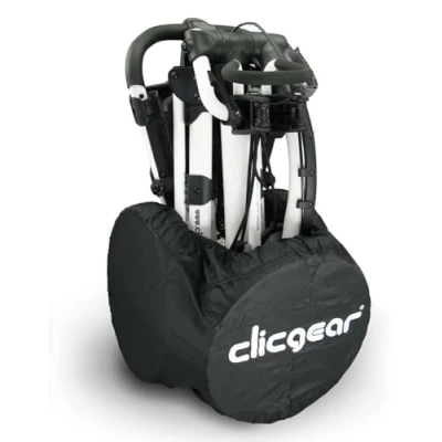 Obrázek Longridge CGWC01 Clicgear Golf Trolley kryty kol, černé, velké