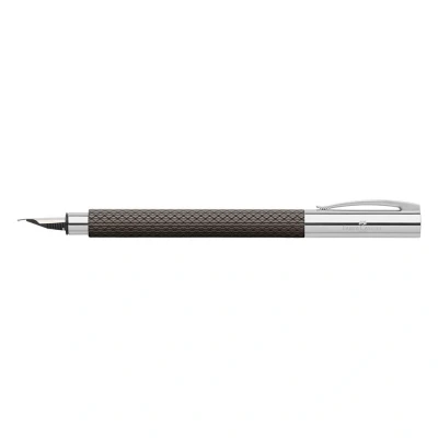 Obrázek FABER CASTELL 147050 Plnicí pero Ambition OpArt, tloušťka pera M, černá písková