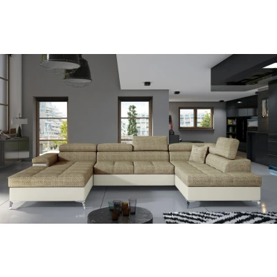 Obrázek Eduardo sedací souprava Materiál / Dekor: Berlin 03, Ekokůže Soft 33, Orientace: Pravá