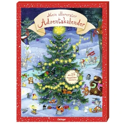 Obrázek Mein allererster Adventskalender: mit 24 Pappbilderbüchern zum Herausnehmen: weihnachtliche Geschichten für Kinder ab 2 Jahren
