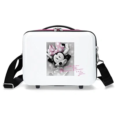 Obrázek Disney Minnie Style Anpassungsfähiger Schönheitsfall Weiß 29x21x15 cms ABS