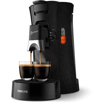 Obrázek Kávovar Philips Senseo Select CSA240/20 (volba síly kávy Plus, funkce Memo, z recyklovaného plastu), černý Eco