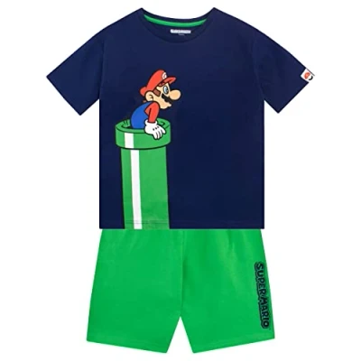 Obrázek SUPER MARIO BROS Chlapecké tričko a šortky sada, vícebarevné