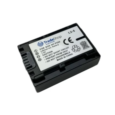 Obrázek Vysoce výkonná kamera Li Ion akumulátor 1100 mAh nahrazuje Sony NP FV30 FV50 FV70 FV100 FV 30 50 70 100