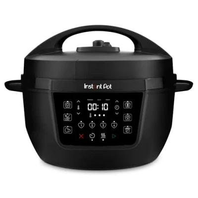 Obrázek Instant Pot Multifunkční hrnec XL 7.1L 7 v 1 Smart Cooker tlakový hrnec, šetrný rýžovar, pánev na dušení, jogurtovač, parní a ohřívač jídel, černý