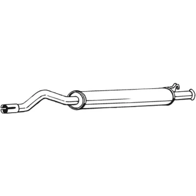 Obrázek Bosal 105 159 Střední tlumič výfuku