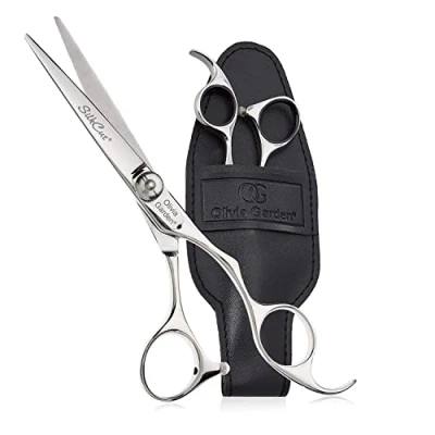 Obrázek Olivia Garden Silkcut 5. 5&quot; nůžky pro praváky přesné řezání, ergonomická rukojeť, profesionální kadeřníky