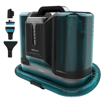 Obrázek Cecotec Mehrzweck Polsterreiniger Conga Carpet&amp;Spot Clean Liberty. 150 W, Autonomie 30 Min, 2 Behälter: für Sauberes Wasser und einen Schmutzwasser.