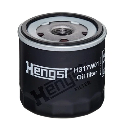 Obrázek HENGST olejový filtr typ H317W01 šroubovací pro osobní automobil Auto, motorového oleje, auta