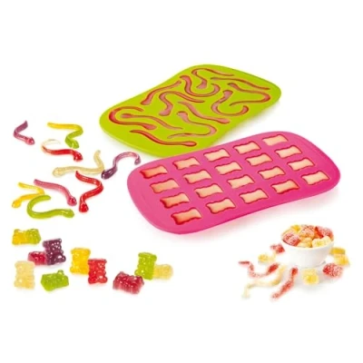 Obrázek Tescoma 629580 Form für Süßigkeiten, Rosa/Grün