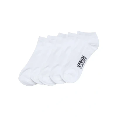 Obrázek Urban Classics LOGO NO SHOW 5PACK Sportovní ponožky, Muži, Velikost: 35 38, White