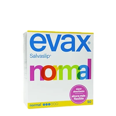 Obrázek Evax Slip vložky, Normální, extra měkká, 50 kusů