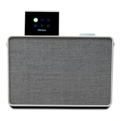 Obrázek Pure Evoke Play univerzální hudební systém pro vnitřní a vnější použití (DAB+/UKV rádio, internetové podcasty, Spotify Connect, Bluetooth v sytém 40W stereo zvuku), Cotton White