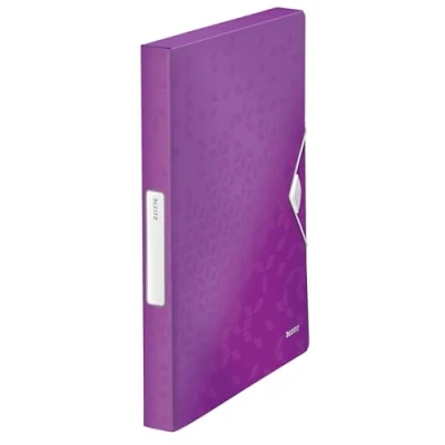 Obrázek Leitz 46290062 odkládací box WOW, A4, PP, 30 mm, fialová