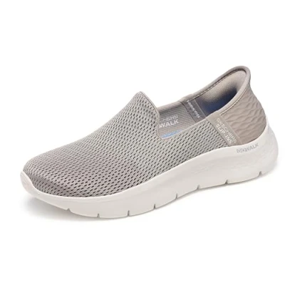Obrázek Skechers Dámské volné slip ins Go Walk Flex Relish Sneaker, Modrá šedohnědá, 37.5 EU