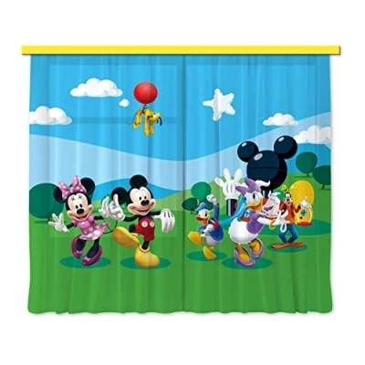 Obrázek Záclona/závěs FCS xl 4307 Dětský pokoj Disney Mickey Mouse