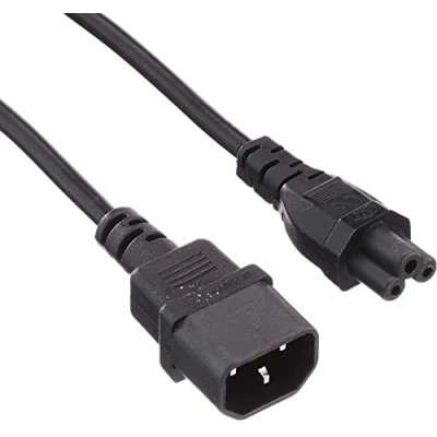 Obrázek LINK ACCESSORI lk10039 1.8 m Kupplung C14 Koppler C15 schwarz Kabel Elektrische Cables elektrischen (schwarz, männlich/weiblich, 1,8 m, C14, C15, recht)