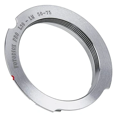 Obrázek Fotodiox pro Lens Mount Adaptér, Leica M39 to M Adapter with Coding for M8 and Digital M9 (50 75 mm Frame)
