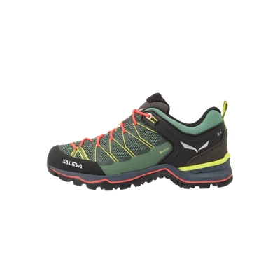 Obrázek Salewa MTN Trainer LITE GTX Trekingové boty, Ženy, Velikost: 41, Feld green/fluo coral boty