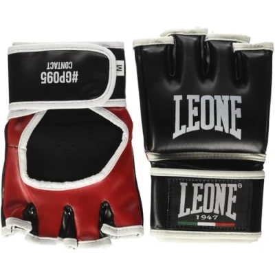 Obrázek LEONE 1947, Kontaktní MMA rukavice, unisex pro dospělé, černé, L, GP095