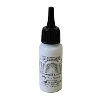 Obrázek Eulenspiegel 611005 Profi Aqua Liquid líčidla, bílá, 30 ml