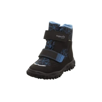 Obrázek Superfit Chlapecké boty do sněhu Husky, Černá modrá 0010.