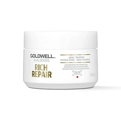 Obrázek Goldwell Dualsenses Rich Repair 60Sek pečující kúra pro suché a poškozené vlasy, 200 ml