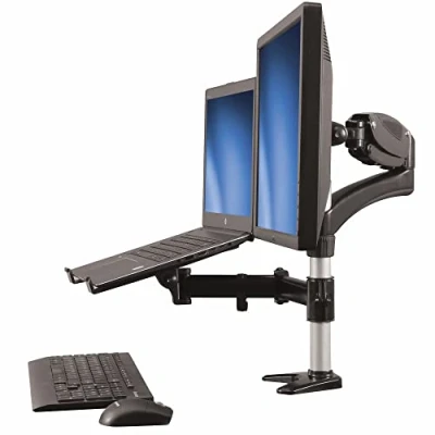 Obrázek Startech.Com Supporto per Singolo Monitor con Base Portatile ad Altezza Regolabile One Touch fino a 27&quot;