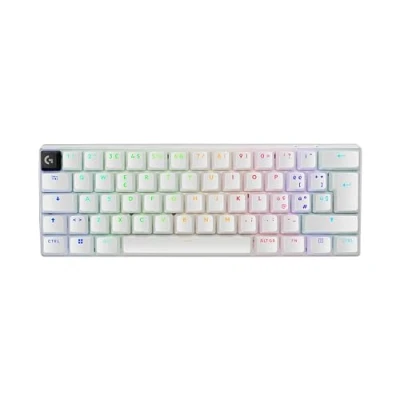 Obrázek Logitech G Bezdrátová herní klávesnice PRO X 60 Lightspeed od US International QWERTY indeling, bílá