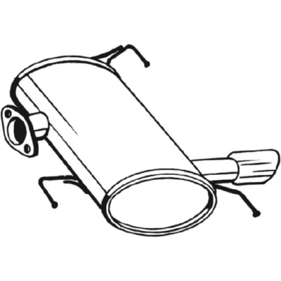 Obrázek Koncový tlumič hluku BOSAL 247 009
