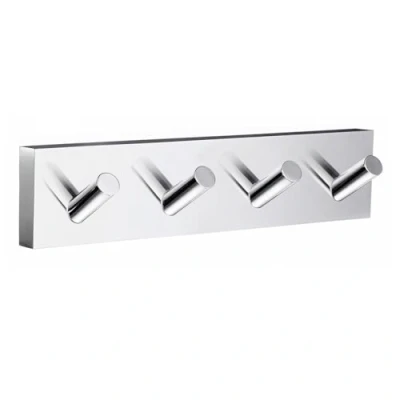 Obrázek Smedbo &quot;House&quot; Chromed Quadruple Towel Hook, leštěný chrom, 17. 8 x 4 cm