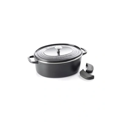 Obrázek GreenPan Featherweights Ovaler Schmortopf mit Antihaftbeschichtung, 25cm/6.2 Liter, PFAS frei, Grau