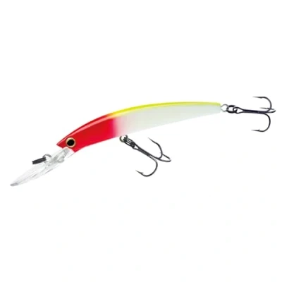 Obrázek Yo Zuri Crystal Minnow Deep Diver Walleye Schwimmköder, 14 cm, Clown