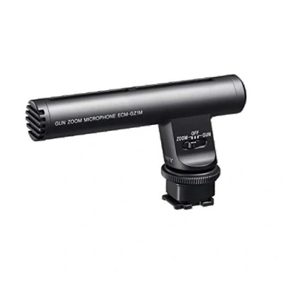 Obrázek Sony ECM GZ1M Gun Zoom mikrofon (s multirozhraním boty, vhodný pro sérii A6000, A7, A9), kabel, černý