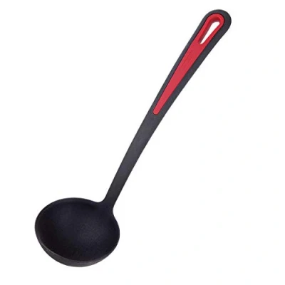 Obrázek Westmark Polévková naběračka / naběračka, tepelně odolná do 270 C, PPA, délka: 31,5 cm, Gallant Plus, černá/červená, 29562275