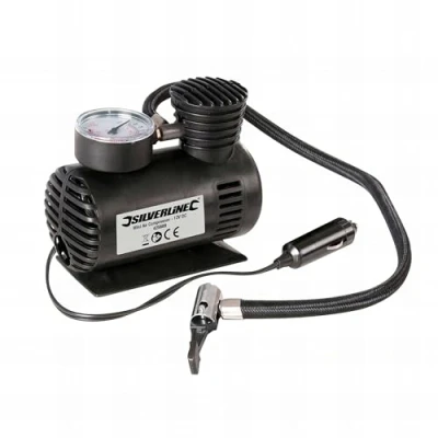 Obrázek Silverline 425689 Mini vzduchový kompresor 12 V DC