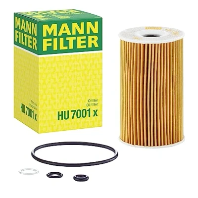 Obrázek MANN FILTER HU 7001 x olejový filtr sada olejových filtrů s těsněním / sadou těsnění pro osobní automobil