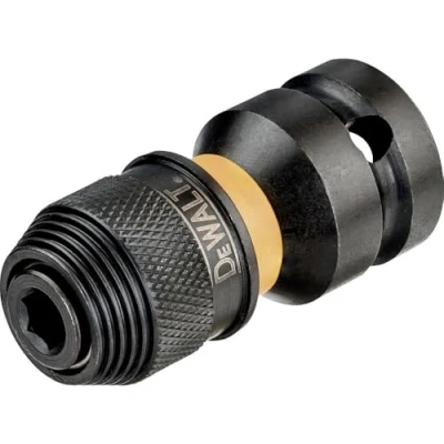 Obrázek DEWALT Adaptér Rázový šroubovák 1/2 na 1/4, žlutá/černá, 5,1 cm
