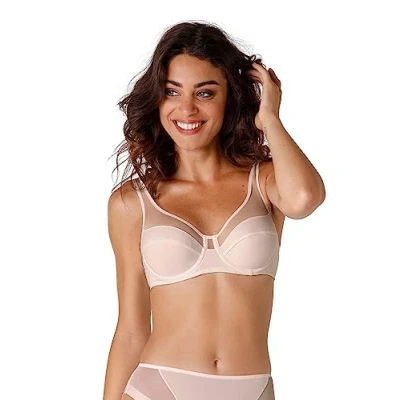 Obrázek Lovable Dámské Generous Reggiseno Con Ferretto ad Alto Sostegno, Béžová (Cipria), 90B