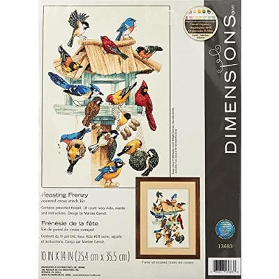 Obrázek Dimensions Sada počítaných křížových tyčinek Feasting Frenzy