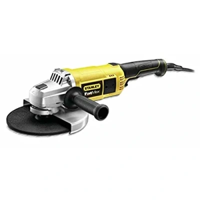 Obrázek Stanley FatMax Zweihand Winkelschleifer FME841 (2.200 Watt, 230mm Scheiben ø, mit 3 fach verstellbaren Zusatzgriff, Sanftanlauf, für alle Standard Trenn, Schleif und Schrupparbeiten)