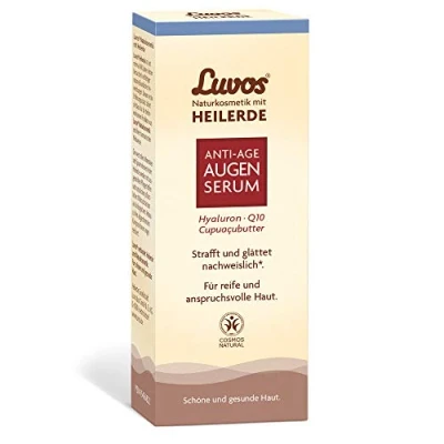 Obrázek Luvos Léčivá hlína zpevňující anti age oční sérum veganská kosmetika hyaluronová intenzivní péče 1 x 15 ml